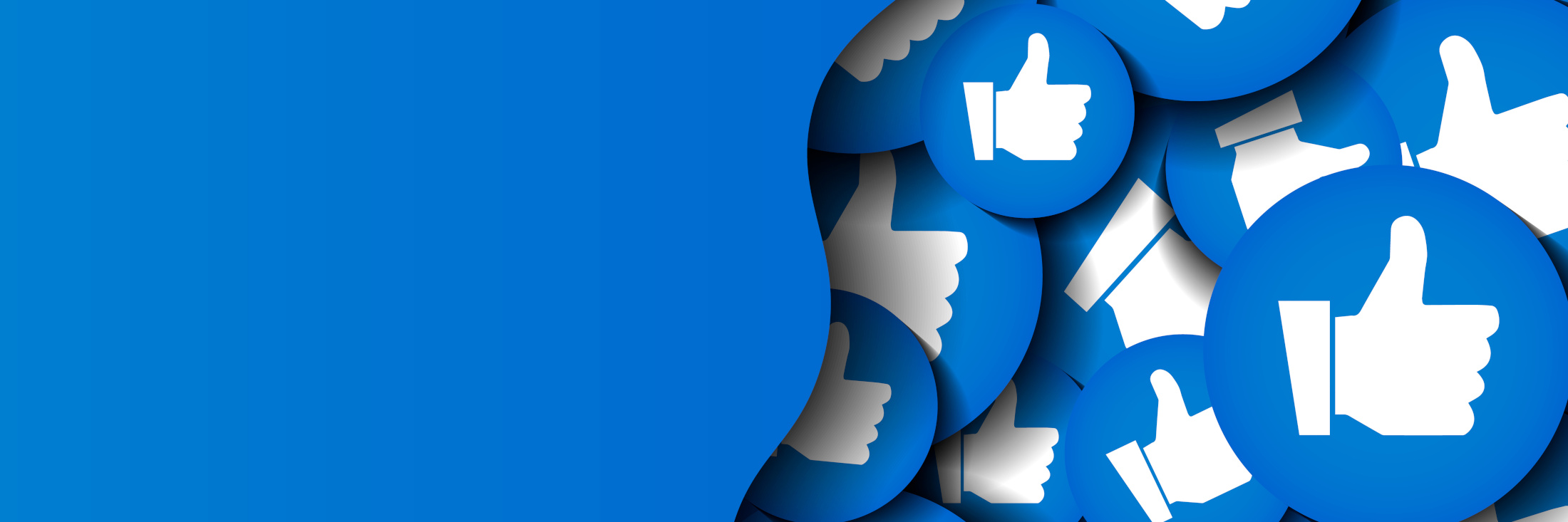 tło z like facebook hit trasnport